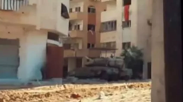 Hamas, İsrail tankına saldırı düzenledi