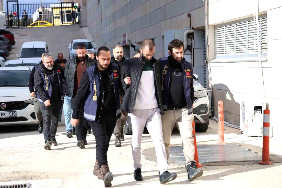 Elazığ\'da Mamun operasyonunda 6 kişi gözaltına alındı