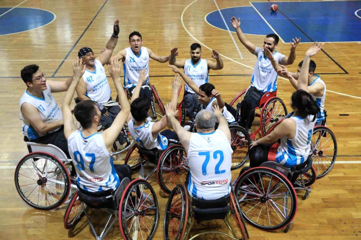 Pamukkale Belediyespor Tekerlekli Sandalye Basketbol Takımı İlk Devreyi İkinci Sırada Tamamladı