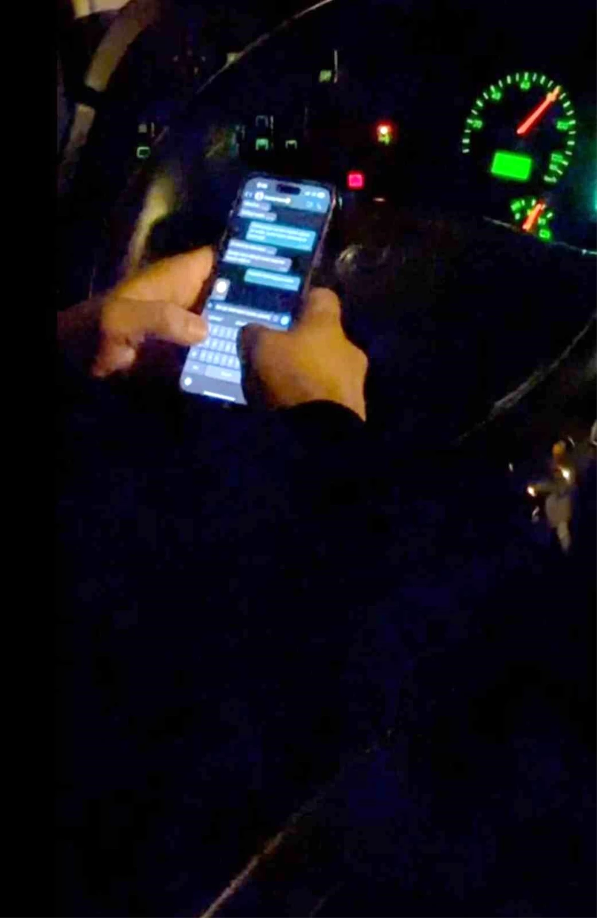 MUTTAŞ Şoförüne Cep Telefonuyla Mesajlaşma Cezası