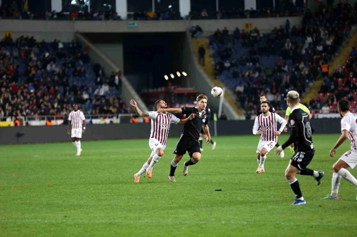 Beşiktaş, Hatayspor\'u 2-1 mağlup etti