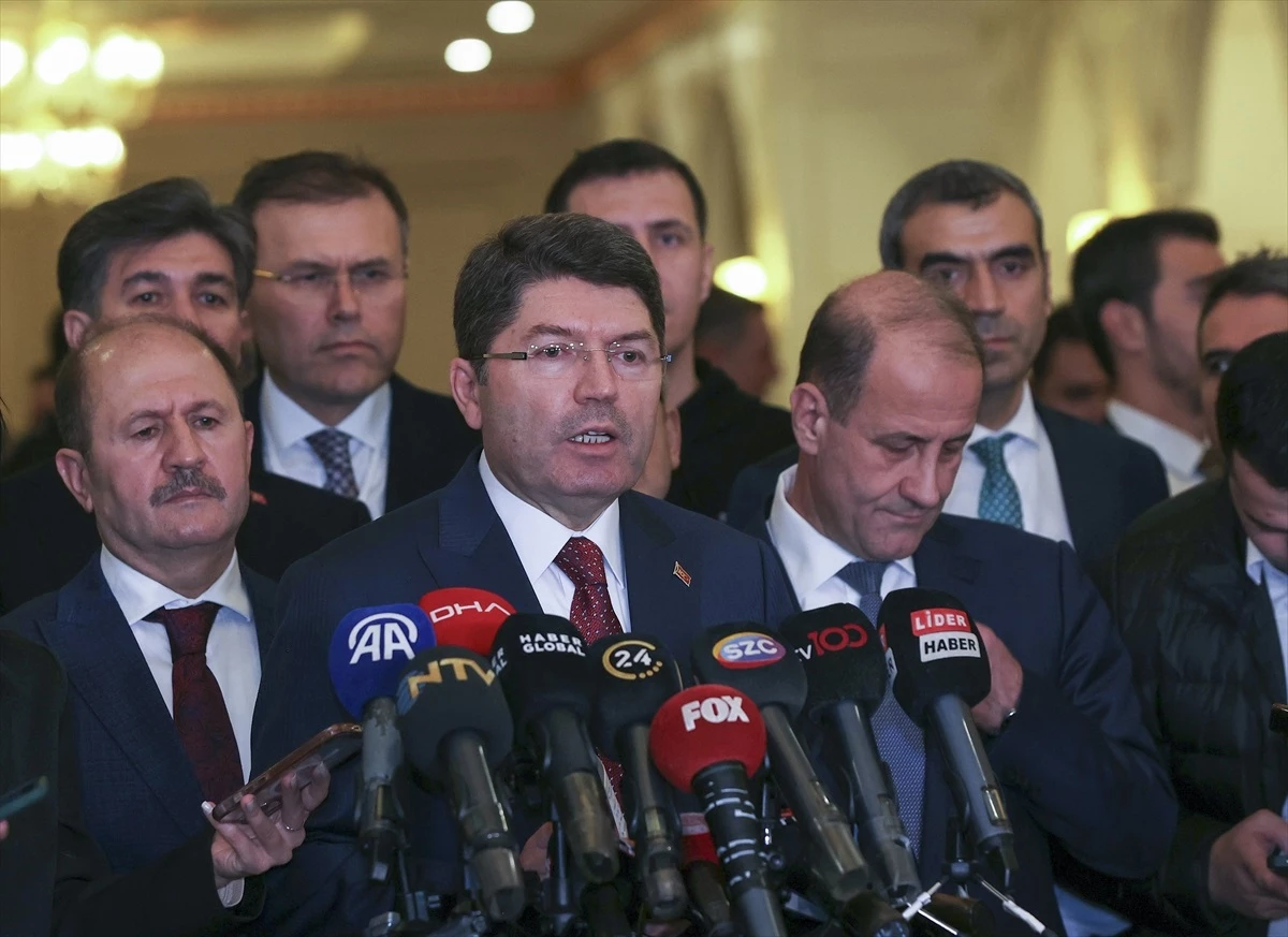 Adalet Bakanı Yılmaz Tunç: Milletvekillerinin terörle ilgili sorumlu davranması gerekir