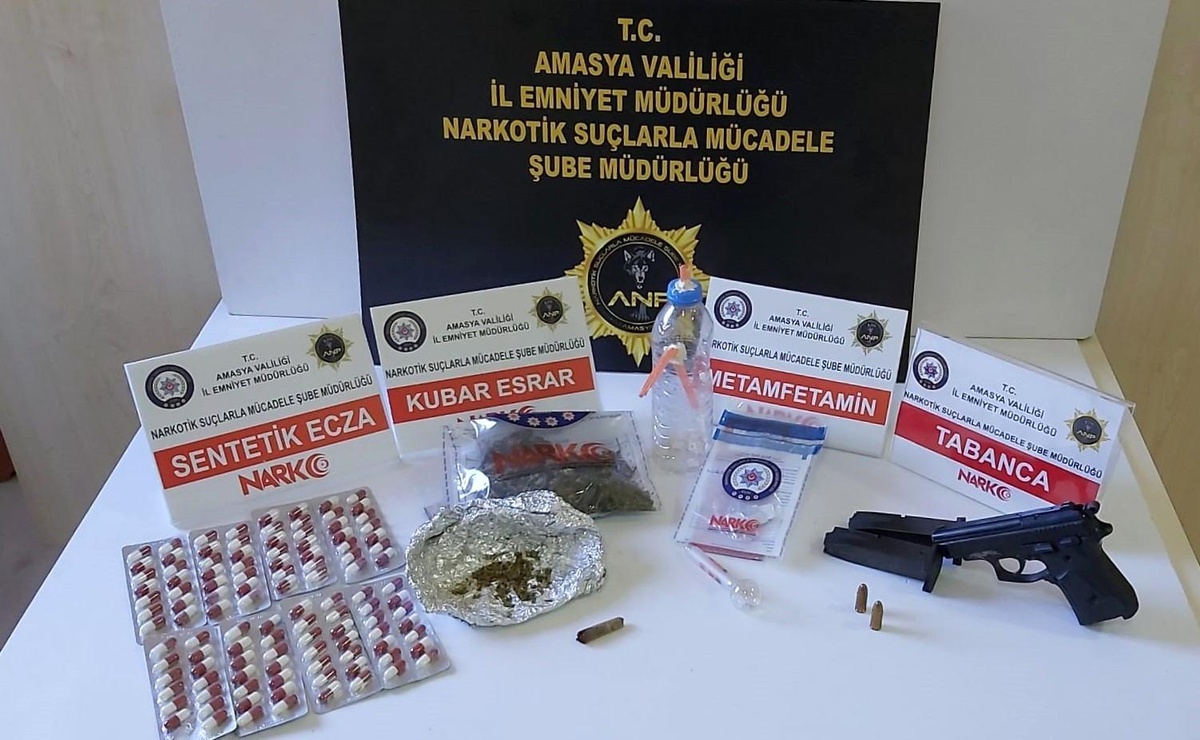 Amasya\'da Narkogüç Operasyonu: 17 Kişi Yakalandı