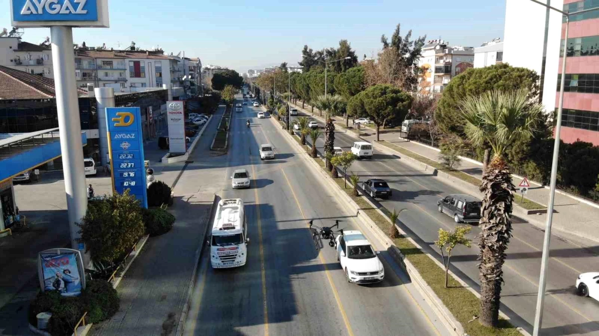 Aydın\'da yapılan trafik denetimlerinde 251 sürücü ceza yedi