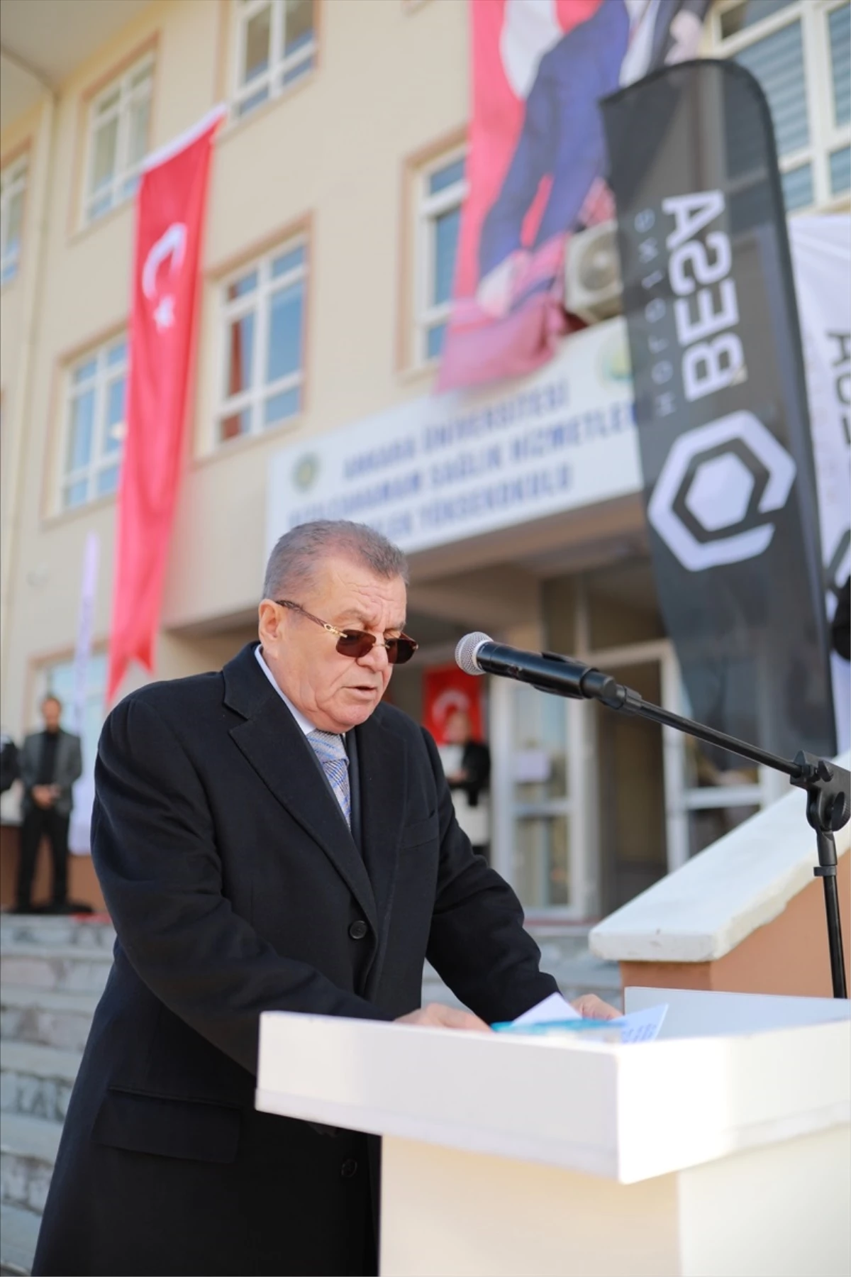 Besa Holding tarafından yapılan Ankara Üniversitesi Kızılcahamam Sağlık Hizmetleri MYO Ayşe Bezci Yerleşkesi açıldı