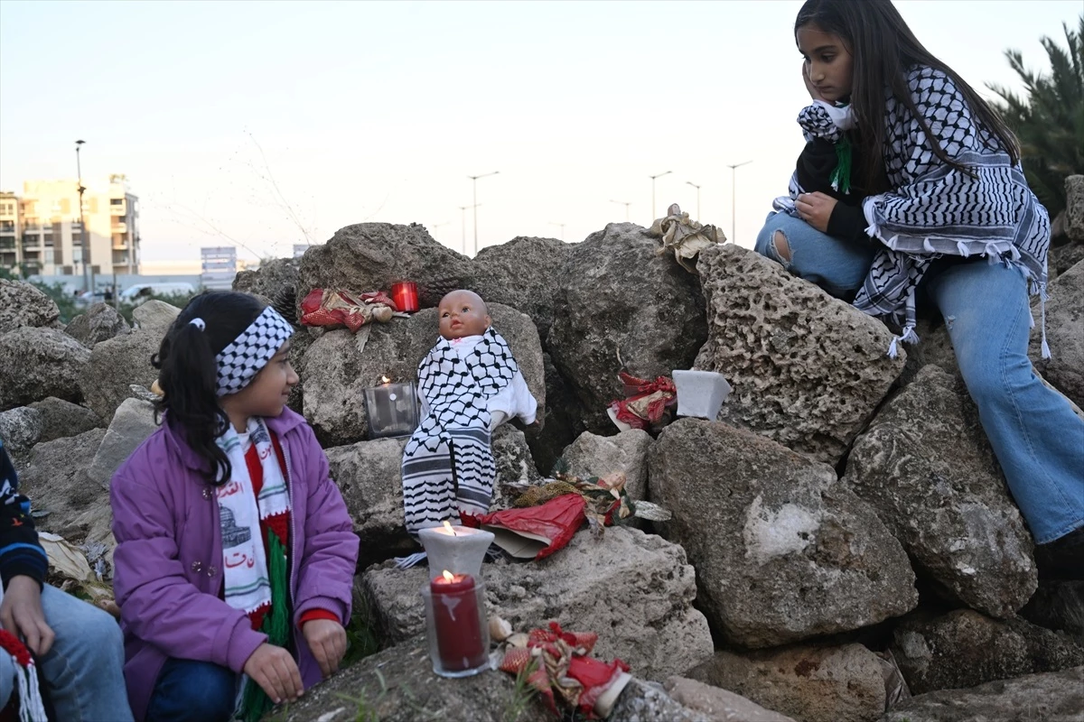Lübnan\'da İsrail saldırısına karşı Noel buluşması düzenlendi