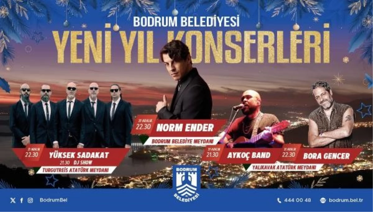 Bodrum Belediyesi, yılbaşı etkinliklerini şehitler dolayısıyla iptal etti