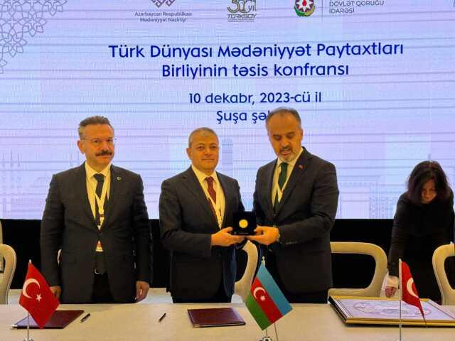 Bursa Büyükşehir Belediye Başkanı Aktaş, Türk Dünyası Kültür Başkentleri Birliği Başkanı Seçildi