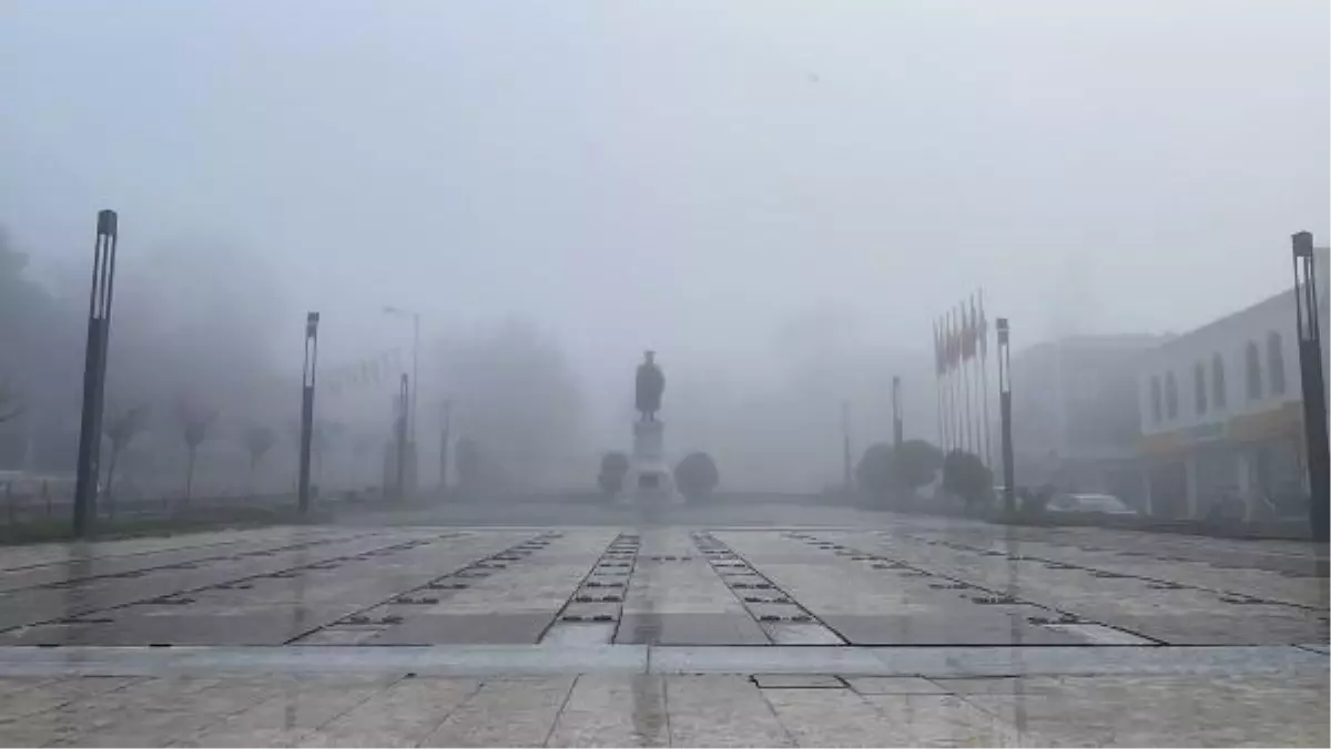 Edirne'de Yoğun Sis