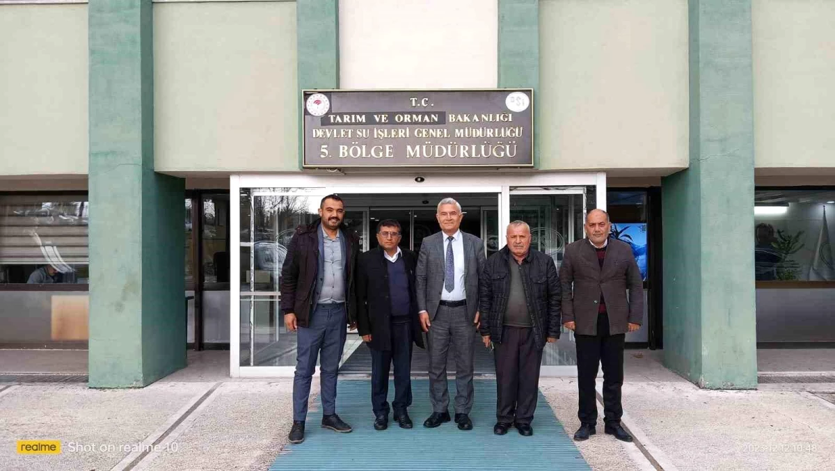 Kırşehir\'de 11 köy muhtarı tarımsal sulama izni için harekete geçti