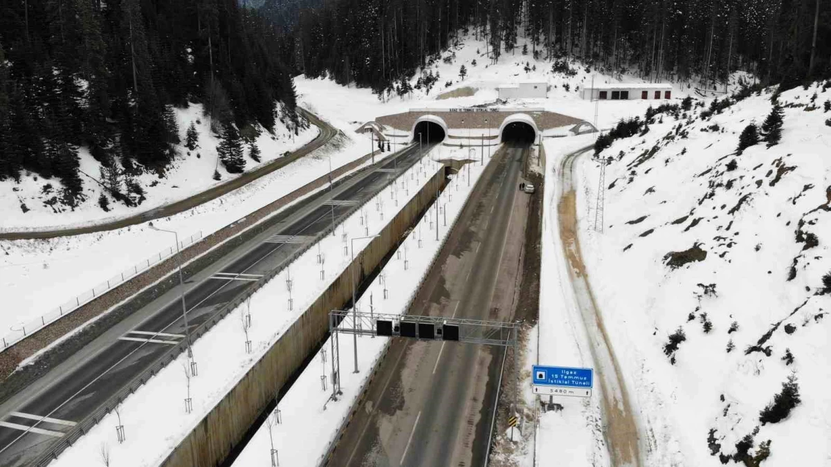 Ilgaz Tüneli, 6 yılda 9 milyon araç geçişine ulaştı