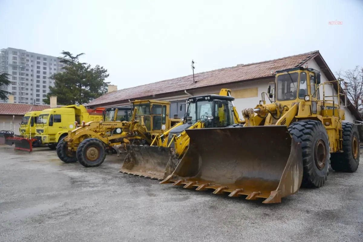 Kırşehir Belediyesi, kış hazırlıklarını tamamladı