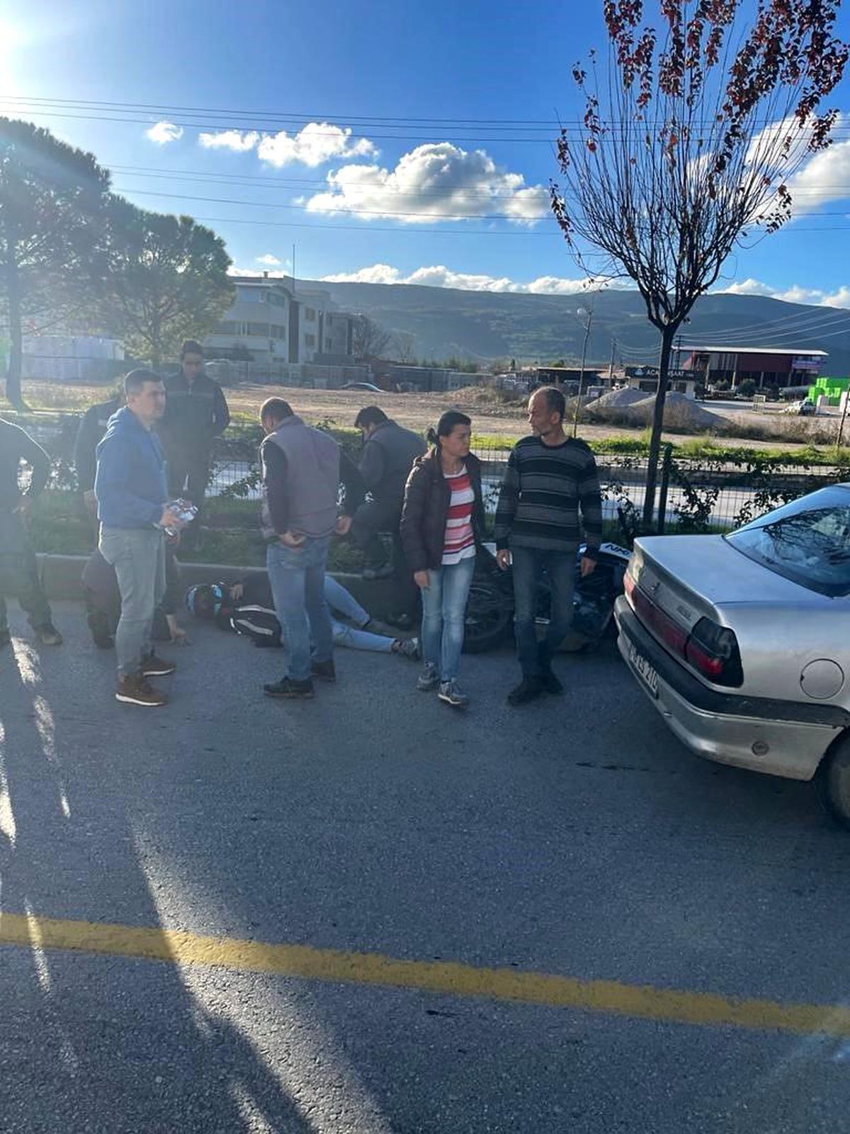Muğla\'da otomobil ile motosiklet çarpıştı: 1 yaralı