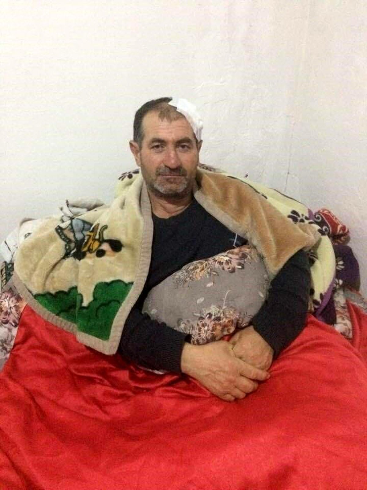 Muş\'ta tosun saldırısında adam yaralandı