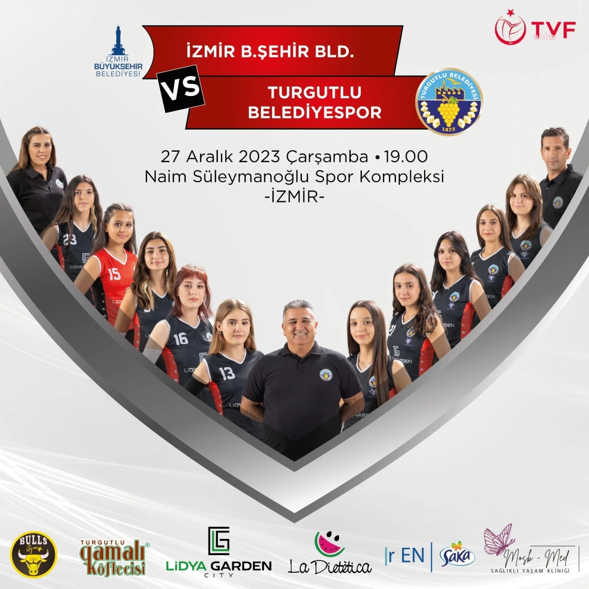 Turgutlu Belediyesi Kadın Voleybol Takımı İzmir deplasmanında