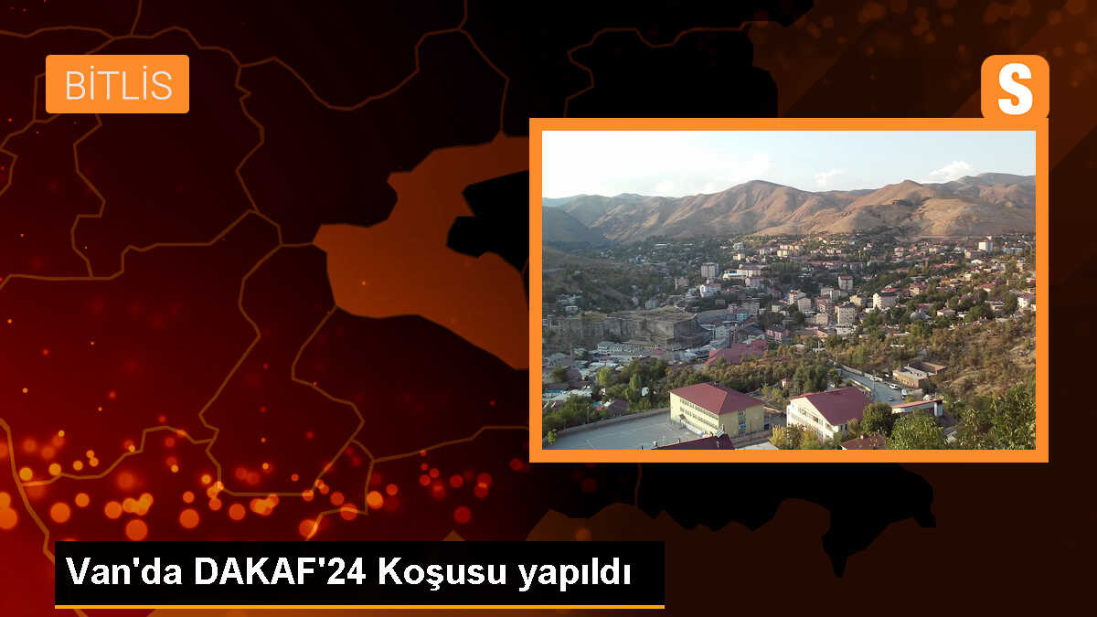 Van Yüzüncü Yıl Üniversitesi DAKAF\'24 Koşusu