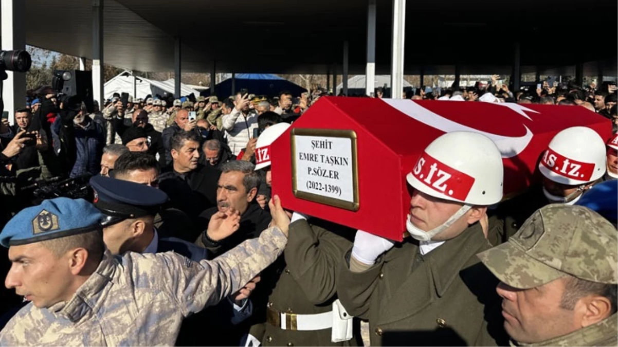 Pençe-Kilit Operasyonunda Şehit Olan 5 Askerin Cenaze Töreni