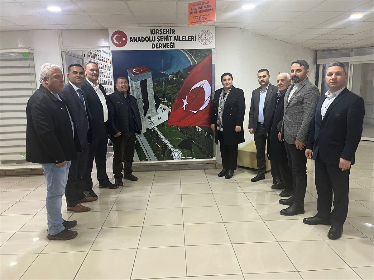 AK Parti Kırşehir İl Başkanı Şehit ve Gazi Derneklerini Ziyaret Etti