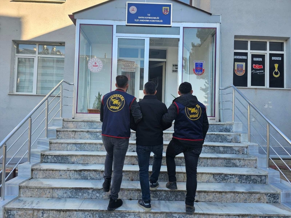 Bafra\'da firari hükümlü yakalandı