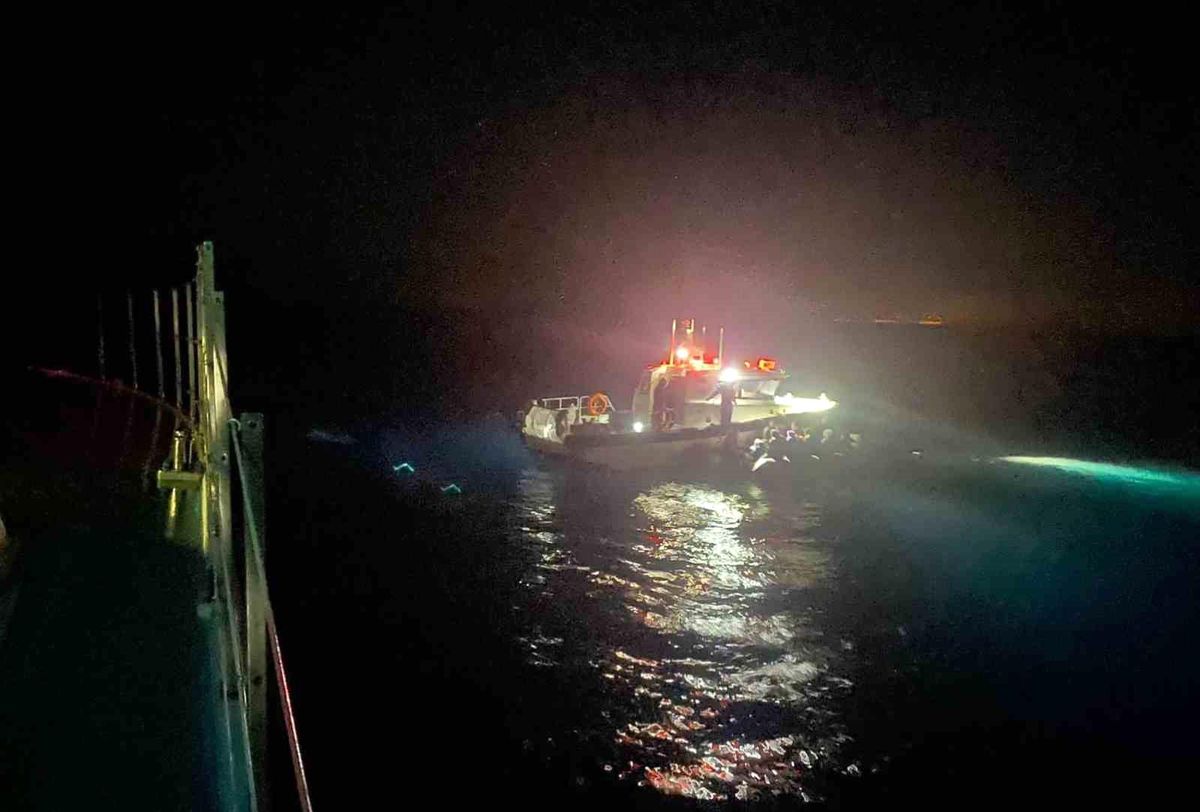 Muğla\'da 31 göçmen yakalandı, 44 göçmen kurtarıldı