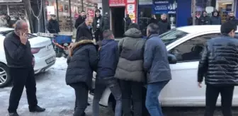 Hatalı park edilen araç çalışmalara engel oldu