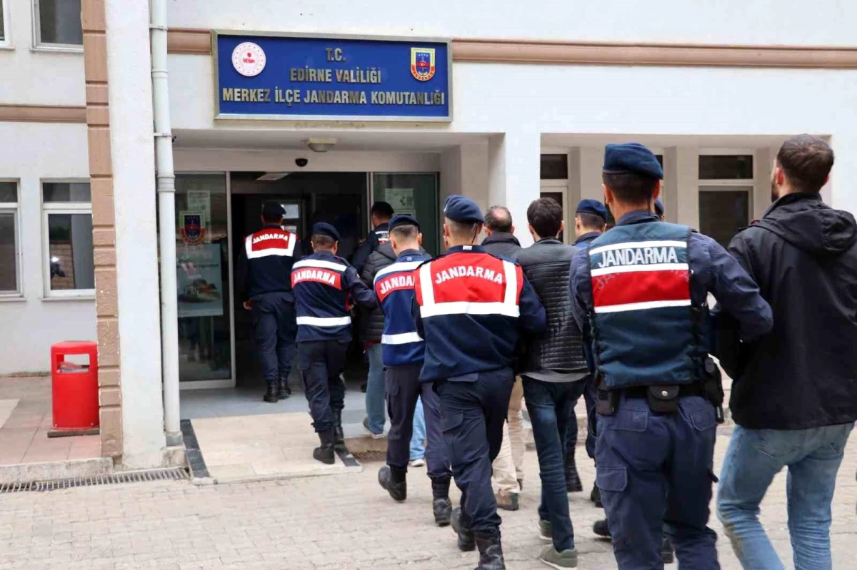 Edirne\'de PKK/KCK ve FETÖ şüphelileri yakalandı