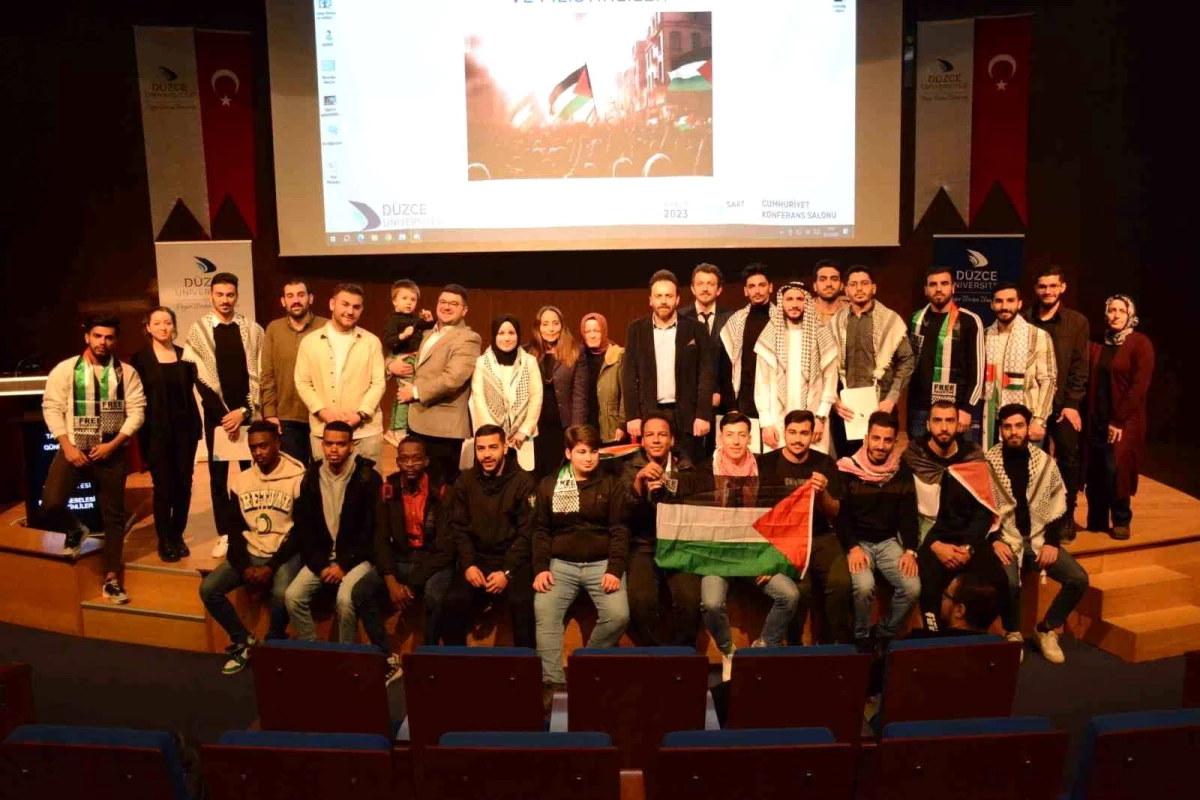 Düzce Üniversitesi\'nde Filistin Meselesi Paneli Düzenlendi
