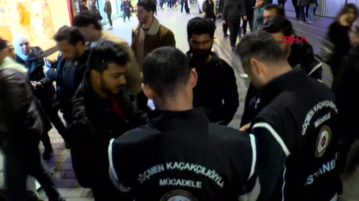 İstanbul\'da Kaçak Göçmen Denetimi: Çok Sayıda Göçmen Yakalandı
