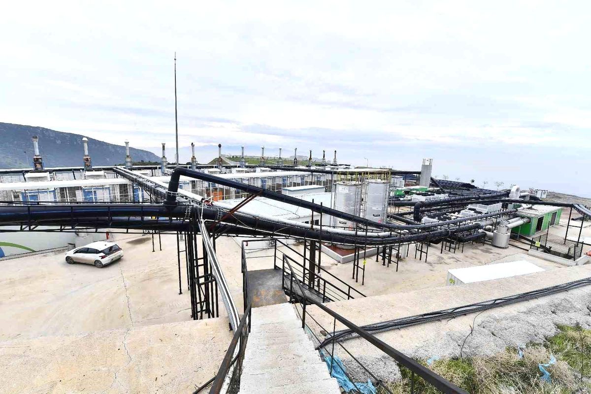 İzmir Büyükşehir Belediyesi Biyogaz Tesisi ile Elektrik Üretiyor