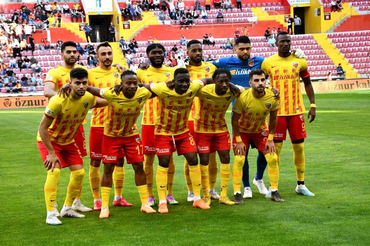 Kayserispor, 2023 yılında 42 maça çıktı