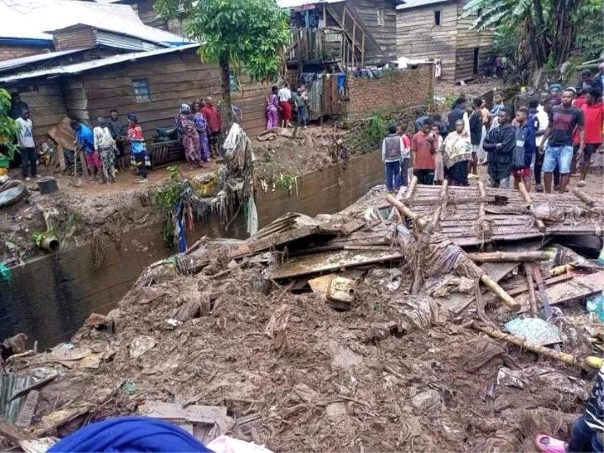 Kongo Demokratik Cumhuriyeti\'nde sel ve toprak kayması: En az 60 ölü