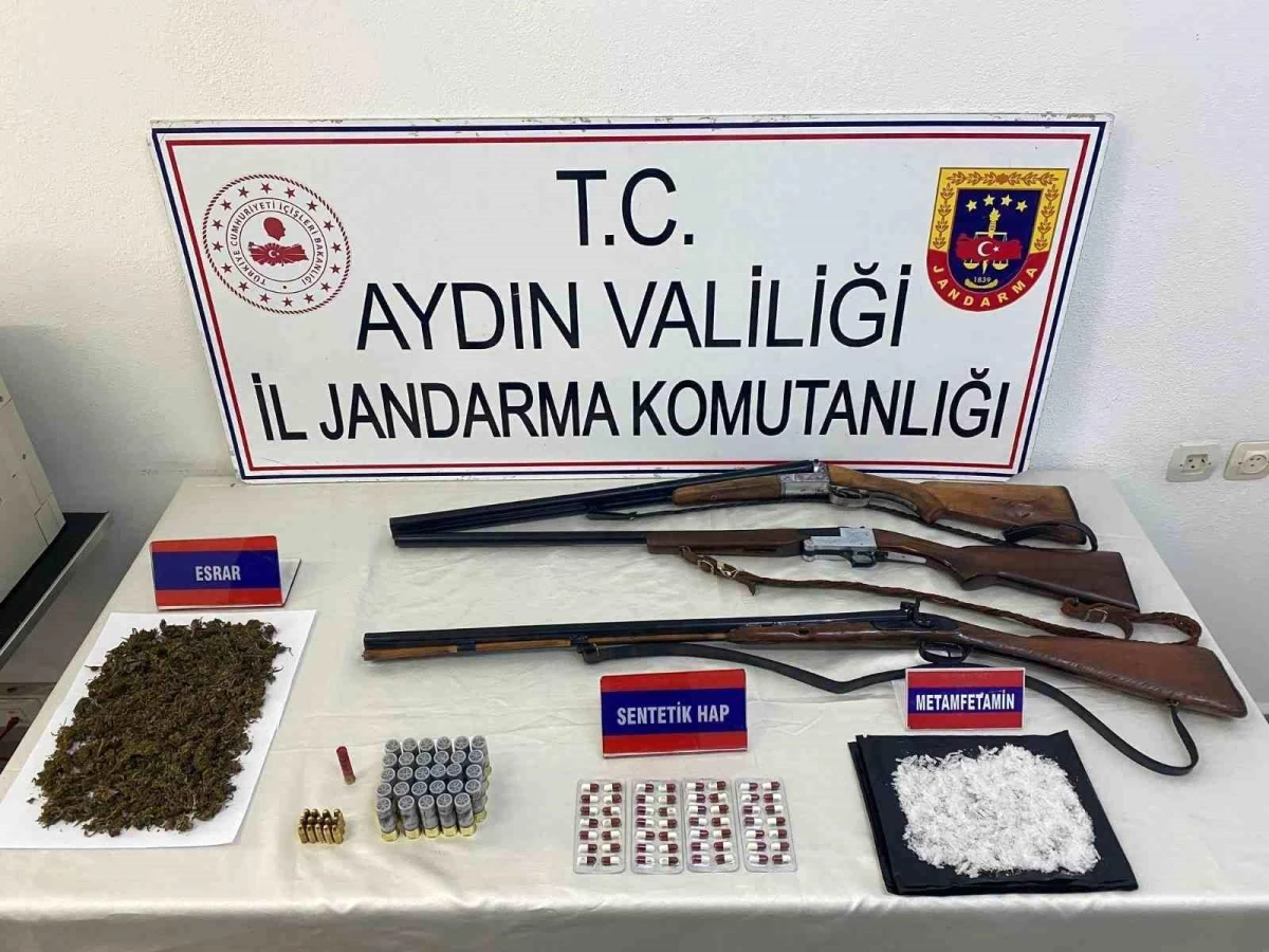Aydın\'da Uyuşturucu Operasyonu: Çok Sayıda Madde Ele Geçirildi