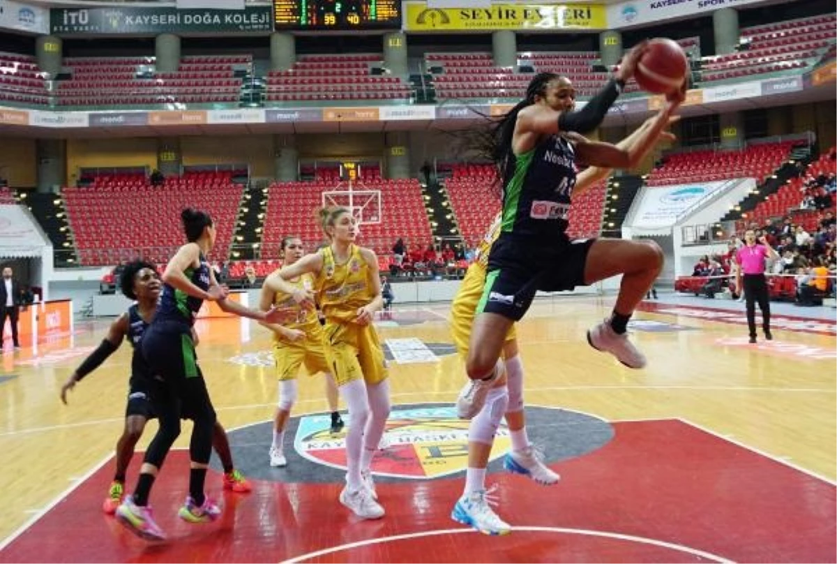 Melikgazi Kayseri Basketbol, Nesibe Aydın\'a mağlup oldu