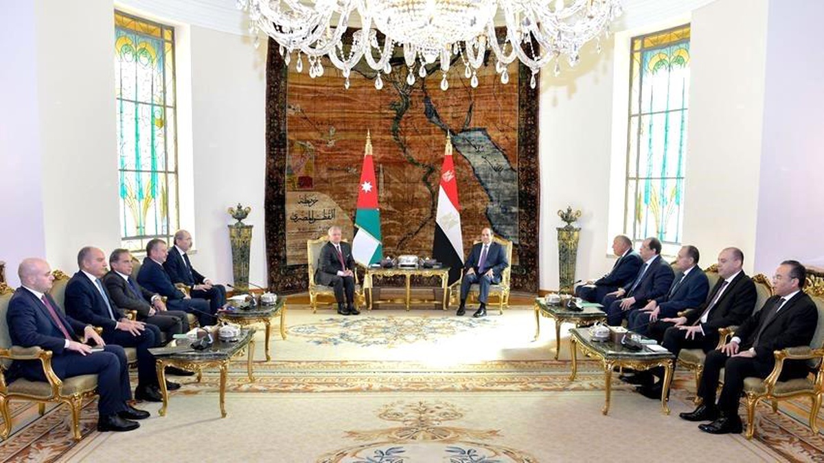 Mısır ve Ürdün liderleri Gazze için ateşkes çağrısında bulundu