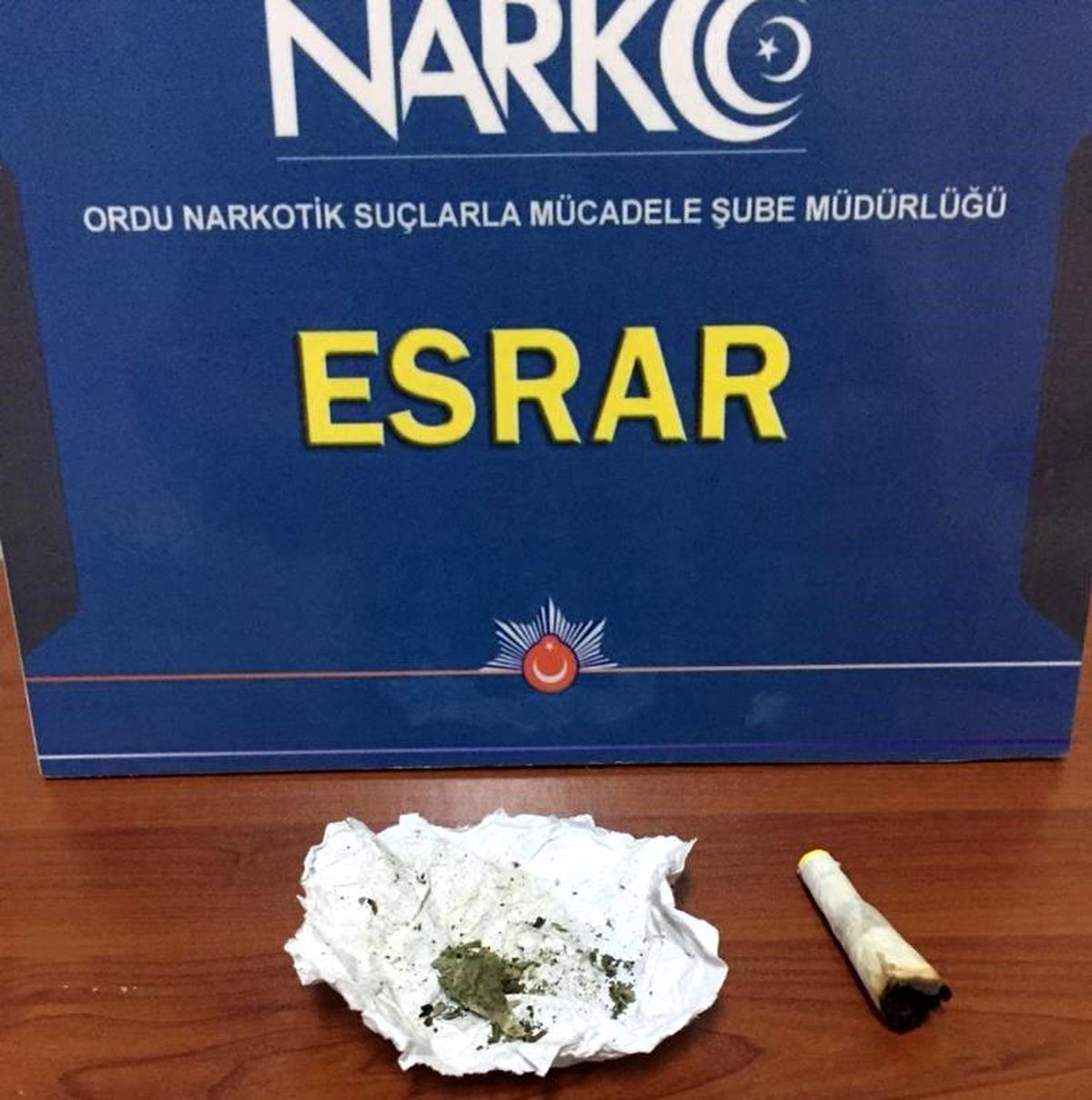 Ordu\'da 20 kişiye uyuşturucuyla mücadele kapsamında adli işlem yapıldı