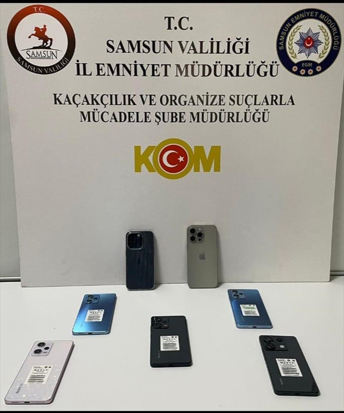 Samsun\'da kaçakçılık operasyonunda 3 şüpheli gözaltına alındı