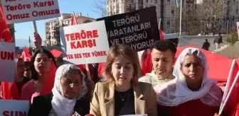 Şırnak'ta kadınlardan 'Teröre Lanet' yürüyüşü