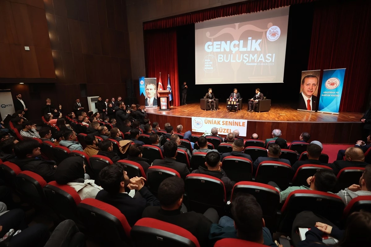 Adalet Bakanı Yılmaz Tunç, Trabzon\'da "Gençlik Buluşması"nda konuştu Açıklaması