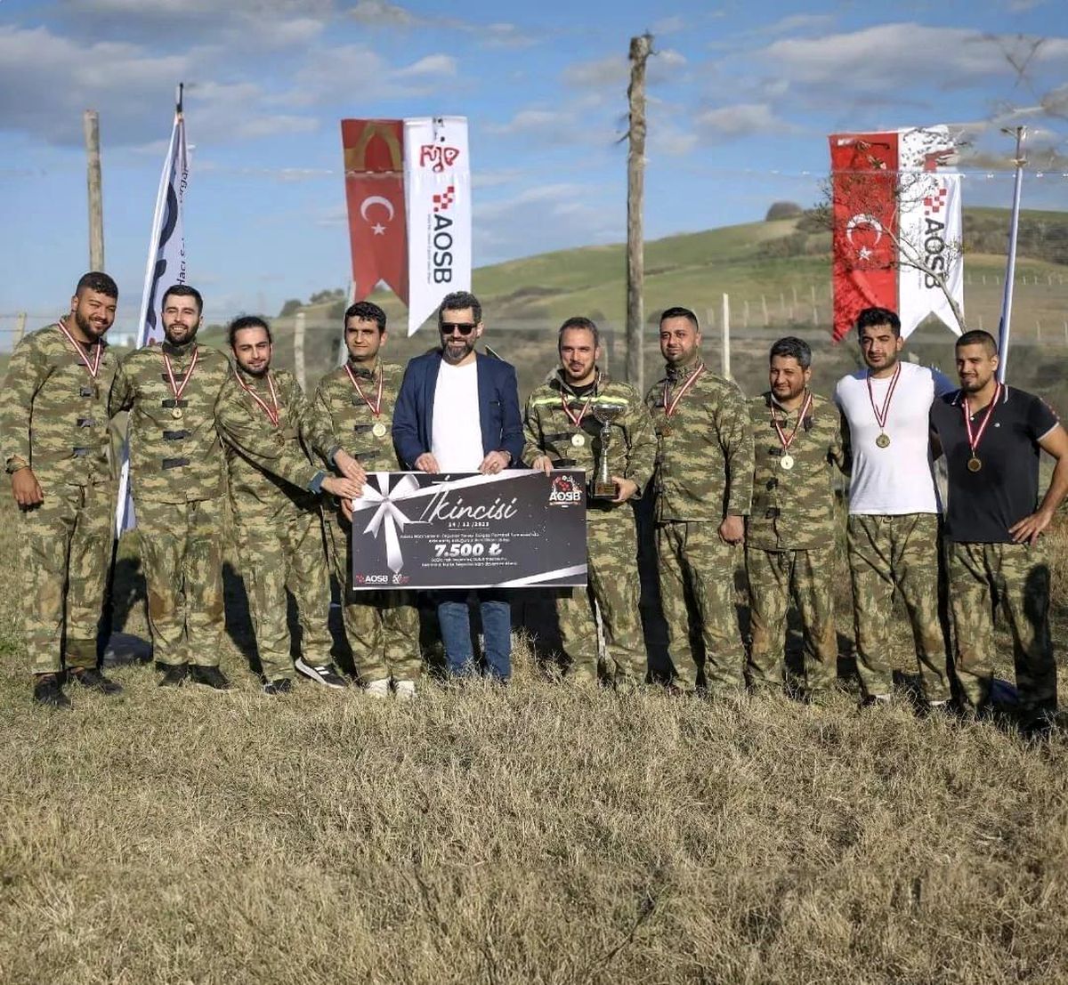 AOSB Spor Şenlikleri Paintball Turnuvası Sonuçlandı