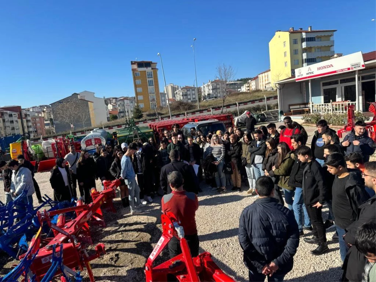 Bilecik Ziraat Mühendisi Odası Genç Bilecik Üyeleri Tarım Aletleri İşyerini Ziyaret Etti