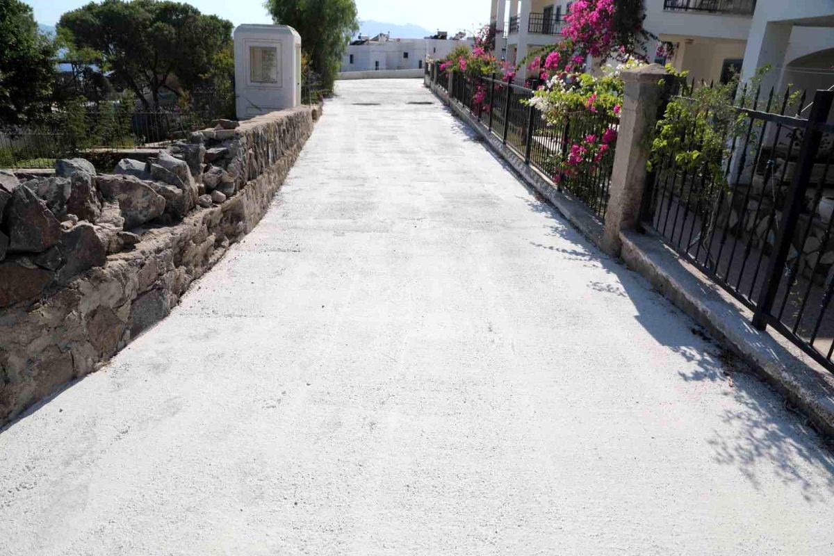 Bodrum Belediyesi 140 Bin Ton Asfalt Serimi Gerçekleştirdi