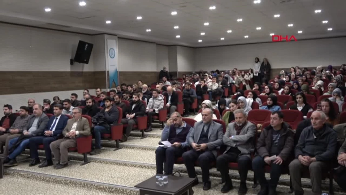Bitlis Eren Üniversitesi\'nde \'Gazze Bizim Neyimiz Olur\' Konferansı Düzenlendi