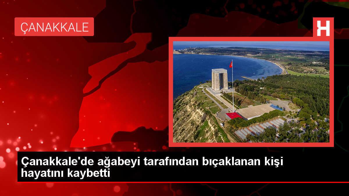 Biga'da ağabey tarafından bıçaklanan kişi hayatını kaybetti