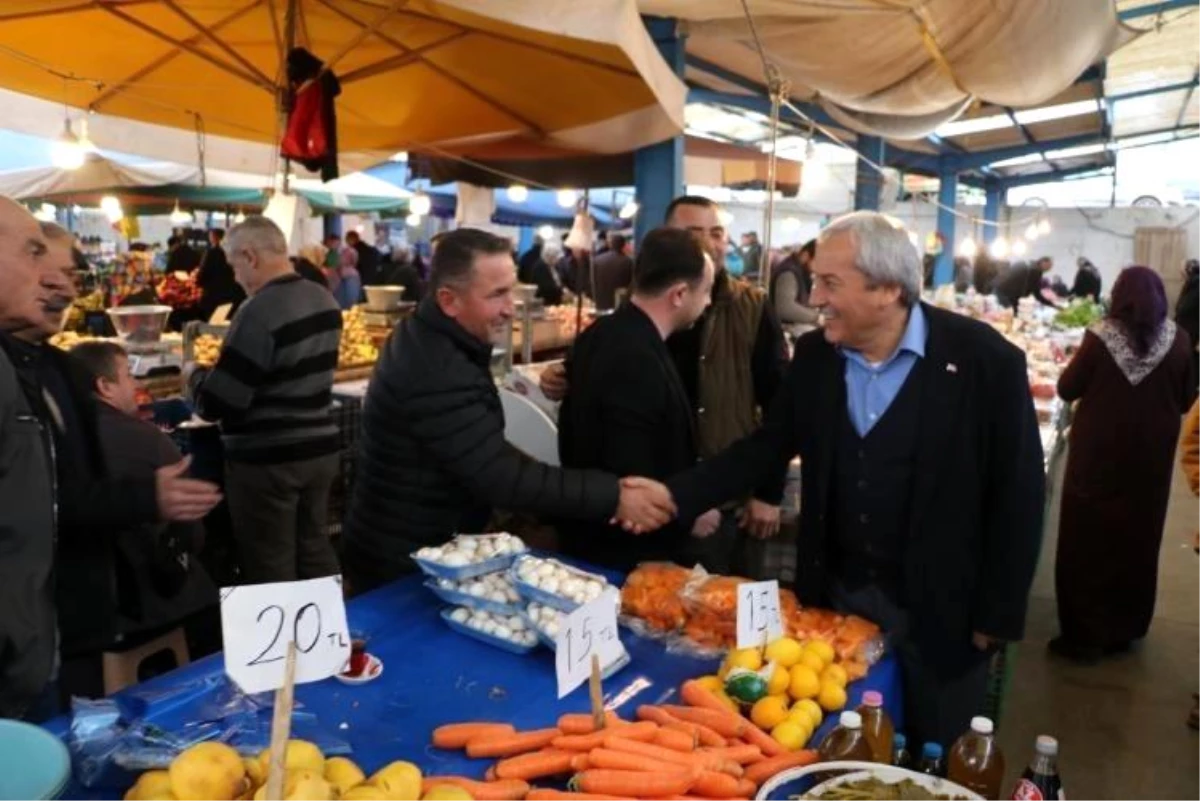 Osmaneli Belediye Başkanı Pazarı Ziyaret Etti