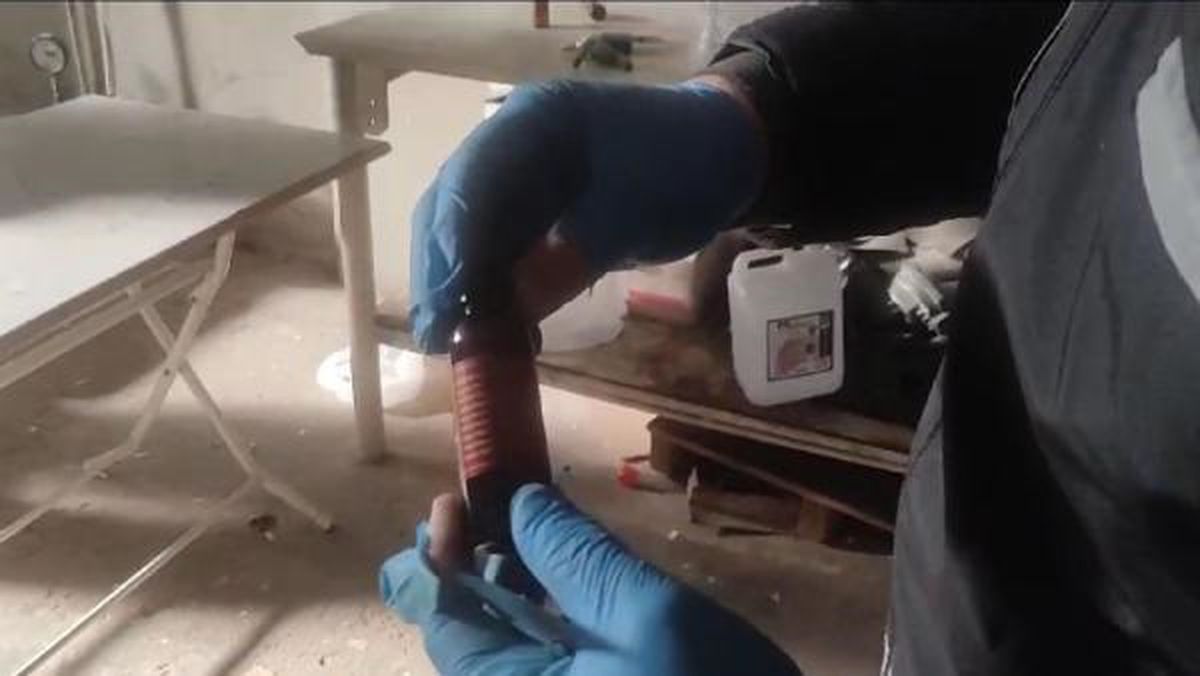 Eskişehir'de sahte içki üretimi yapanlar gözaltına alındı