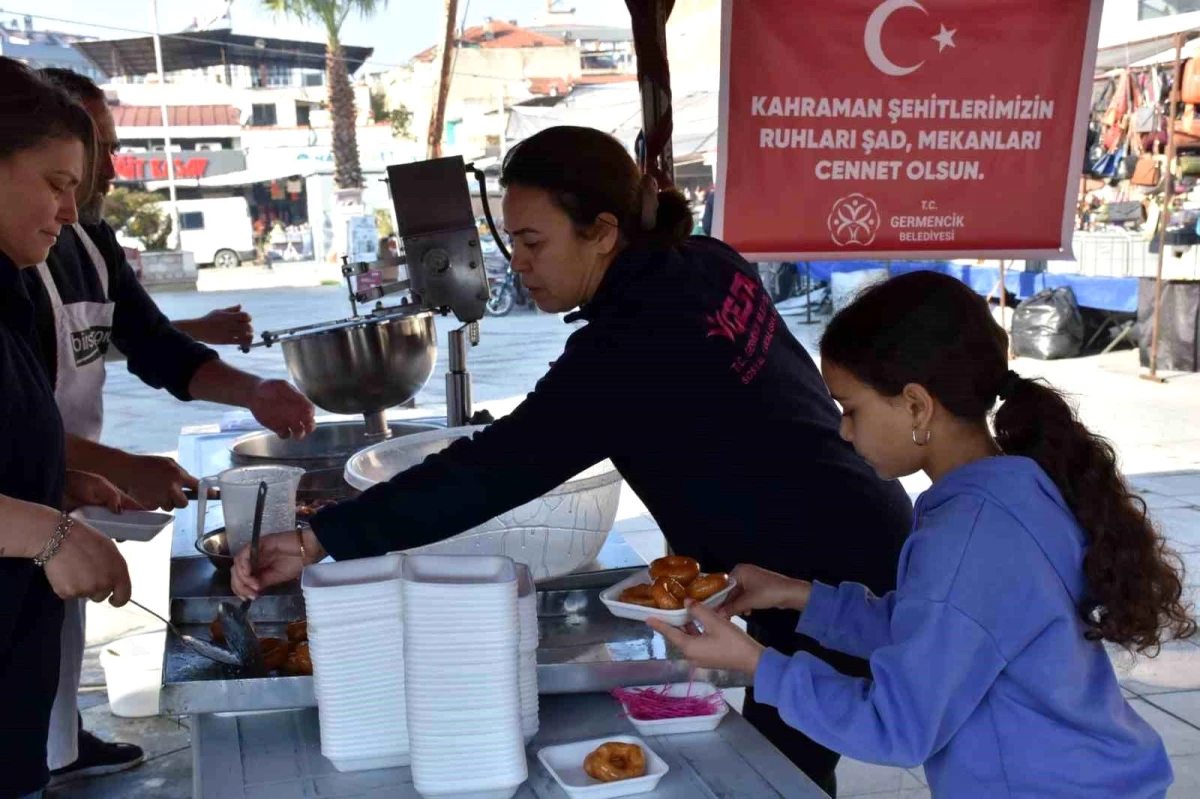 Germencik Belediyesi, Pençe-Kilit Harekatı şehitleri için lokma hayrı düzenledi