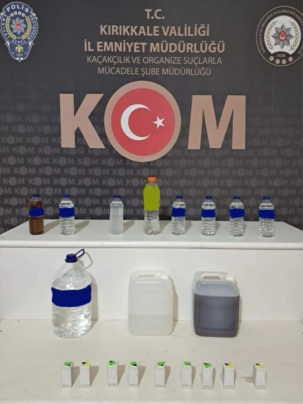 Kırıkkale\'de Sahte ve Kaçak Ürün Operasyonu: 3 Şüpheli Gözaltına Alındı