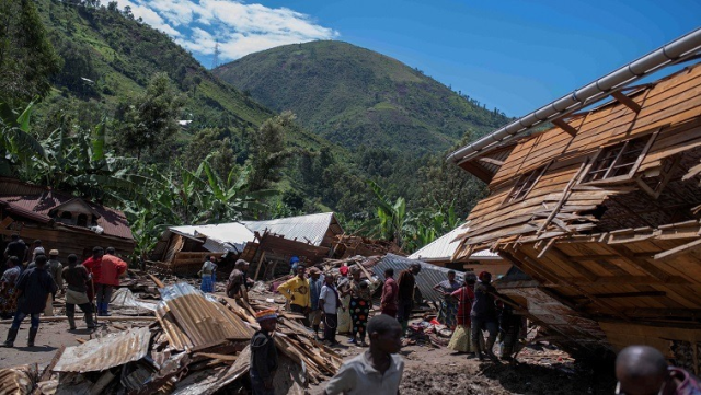 Kongo'da sel ve heyelan nedeniyle 60 kişi hayatını kaybetti