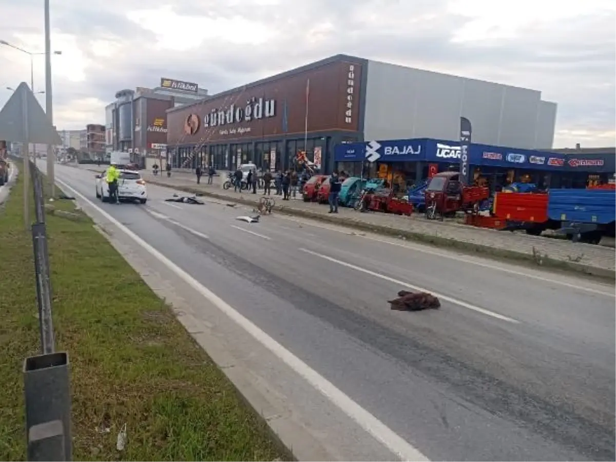 Samsun'da Bisikletli Kaza: 1 Ölü