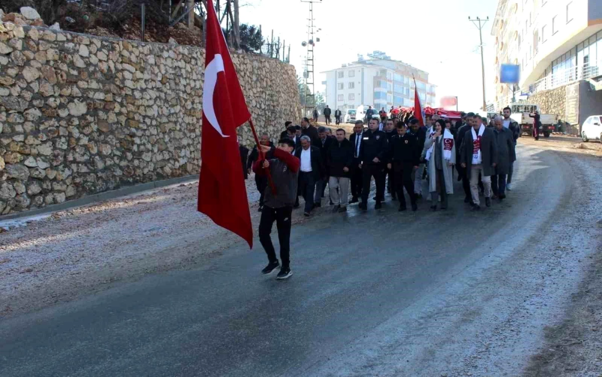 Karaman\'da Sarıkamış Şehitlerini Anma Günü Yürüyüşü düzenlendi